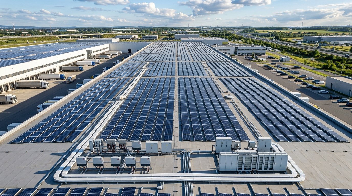 Usina solar industrial e gestão para migração ao Mercado Livre de Energia com auditoria técnica CCEE